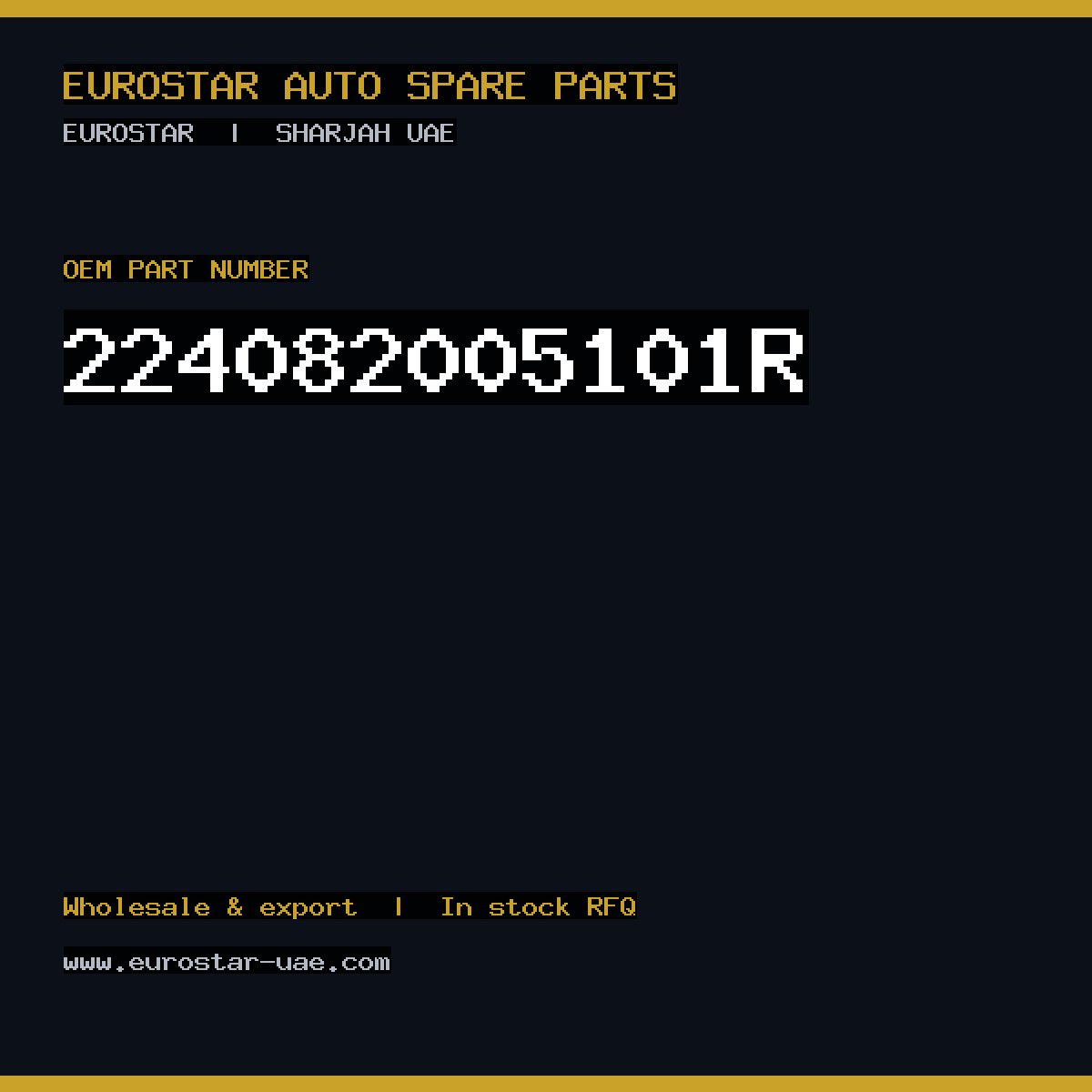 CONTINENTAL/VDO 224-082-005-101R