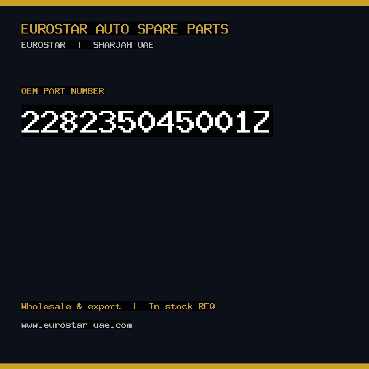 CONTINENTAL/VDO 228-235-045-001Z