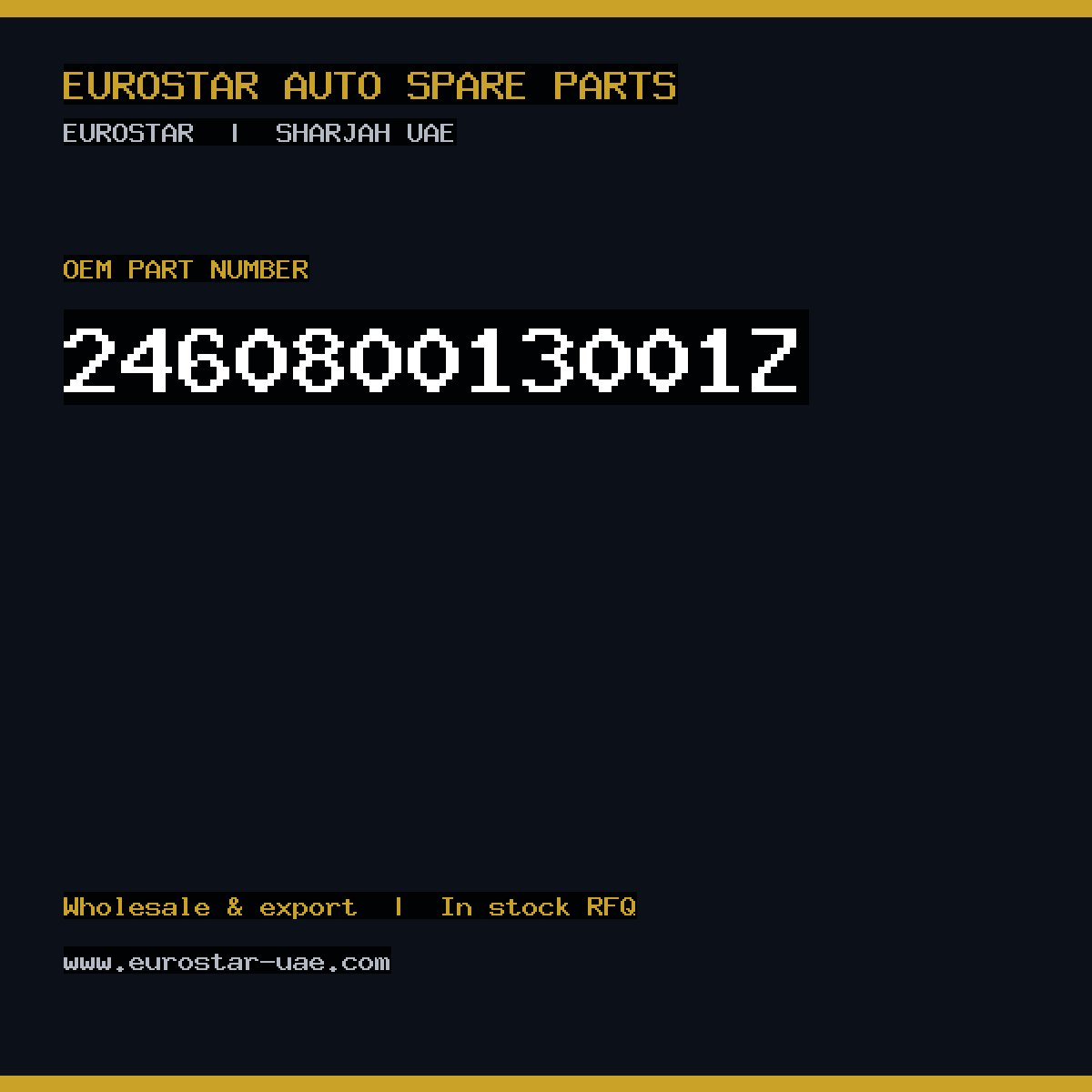 CONTINENTAL/VDO 246-080-013-001Z