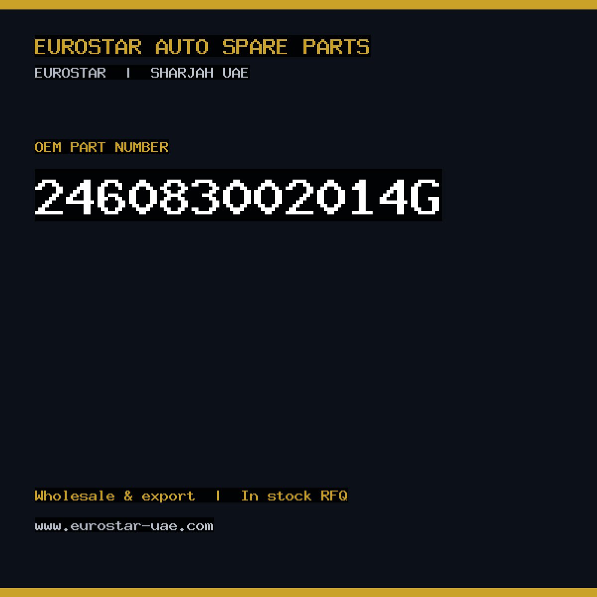 CONTINENTAL/VDO 246-083-002-014G