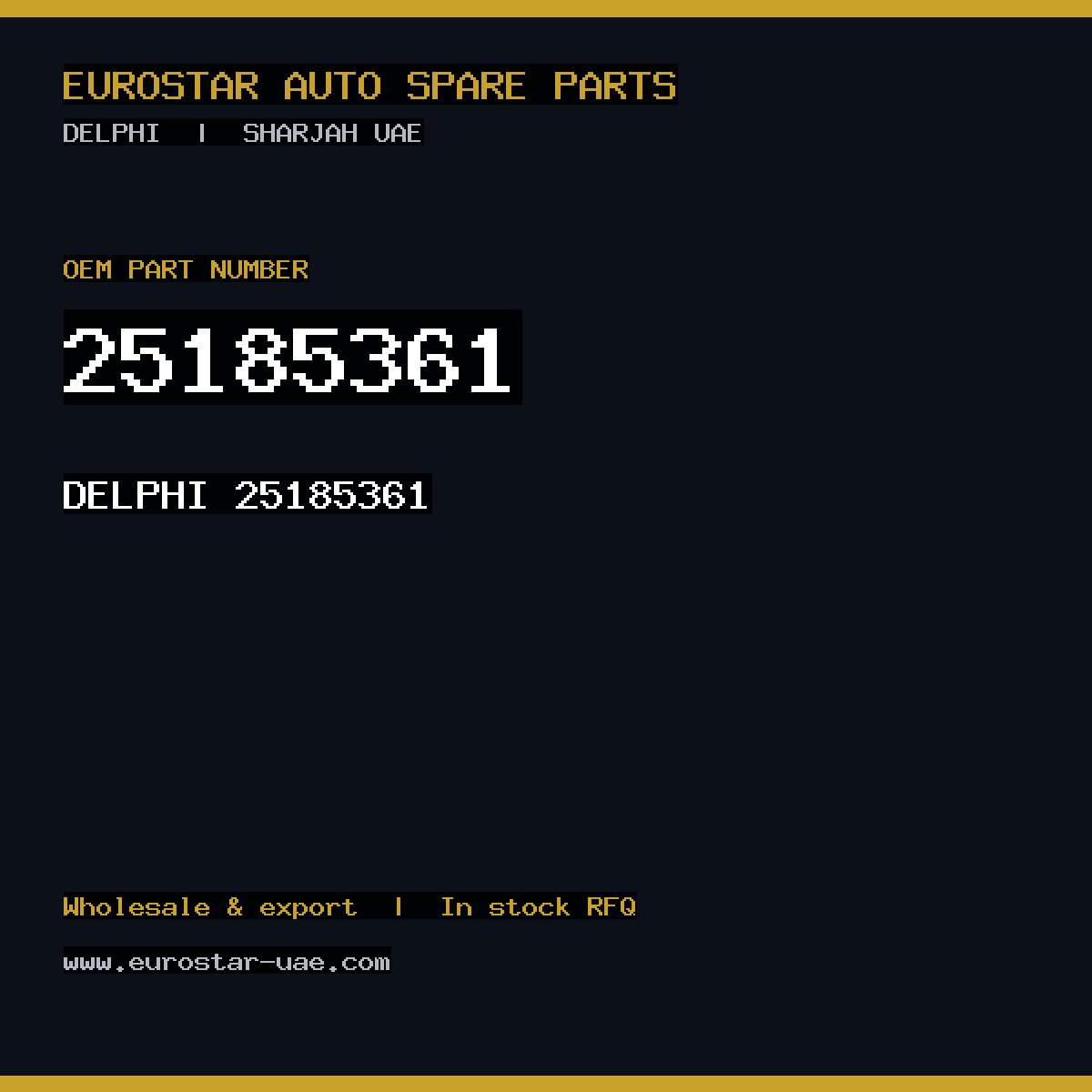DELPHI 25185361