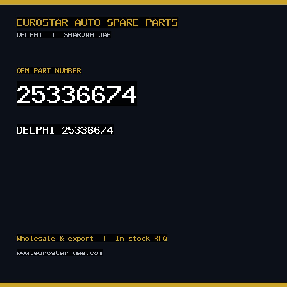 DELPHI 25336674