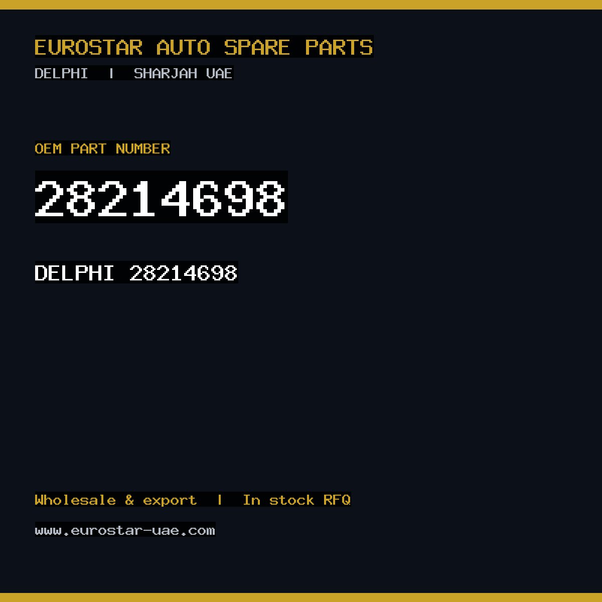 DELPHI 28214698