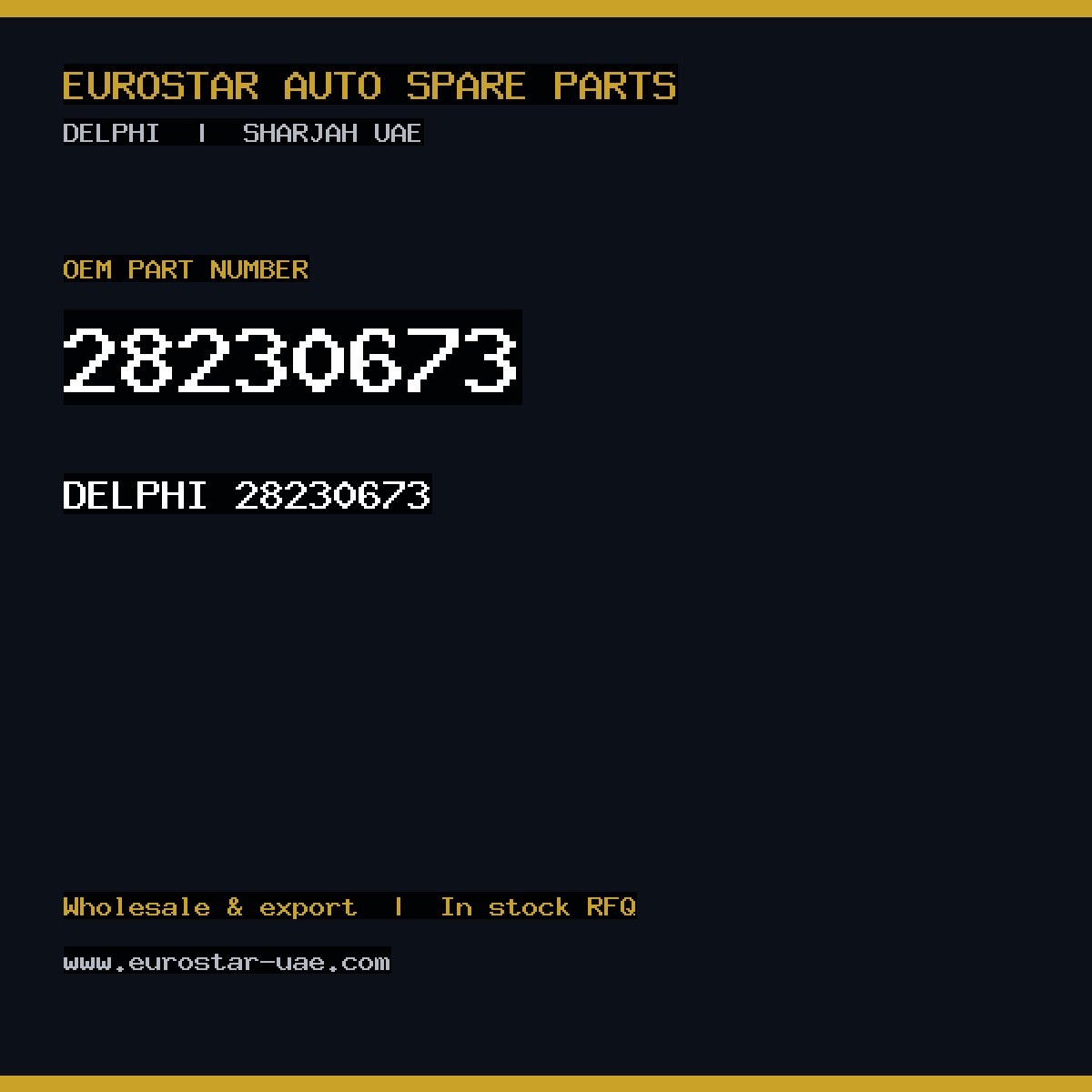 DELPHI 28230673