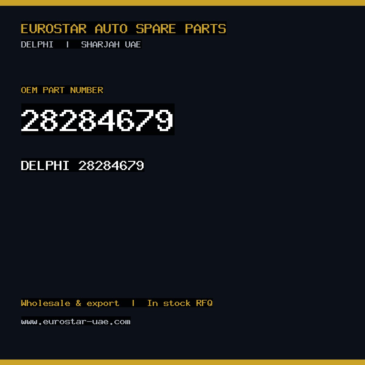 DELPHI 28284679