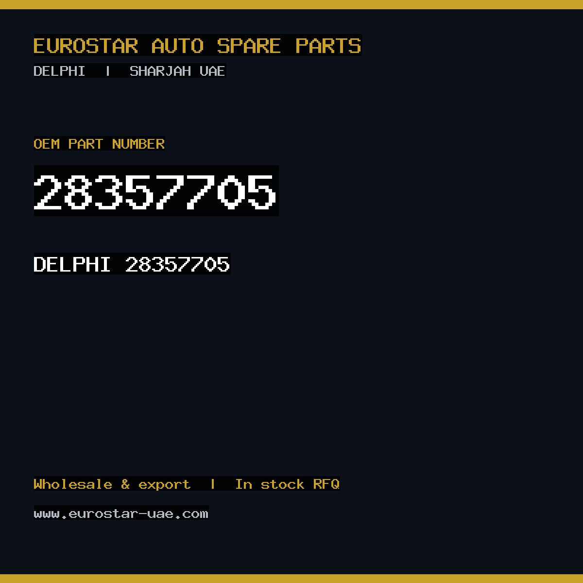 DELPHI 28357705