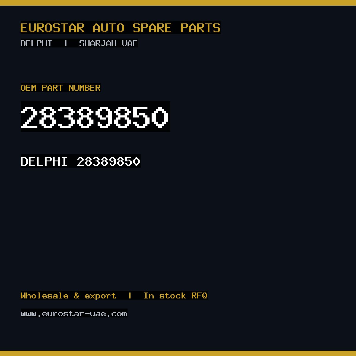 DELPHI 28389850