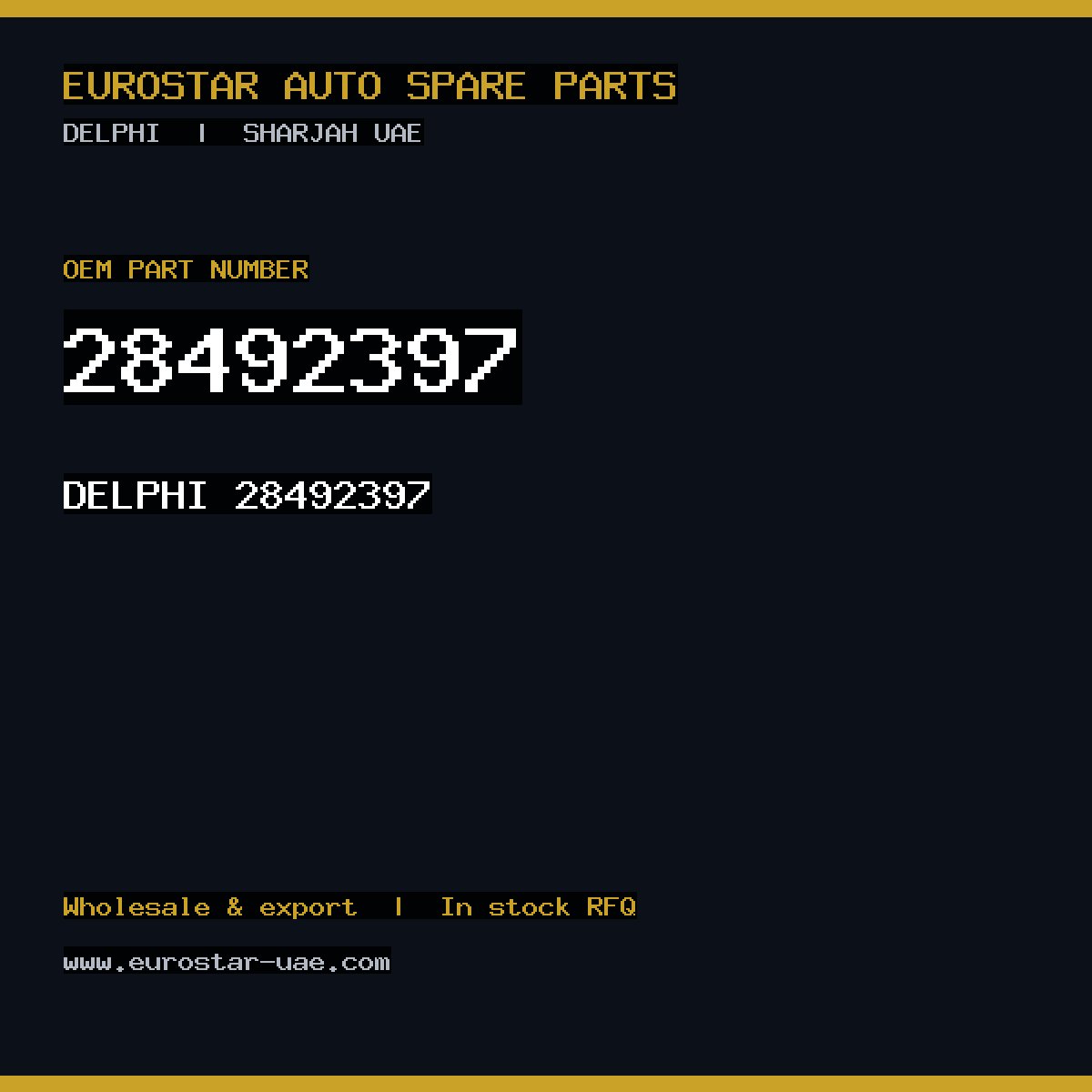 DELPHI 28492397