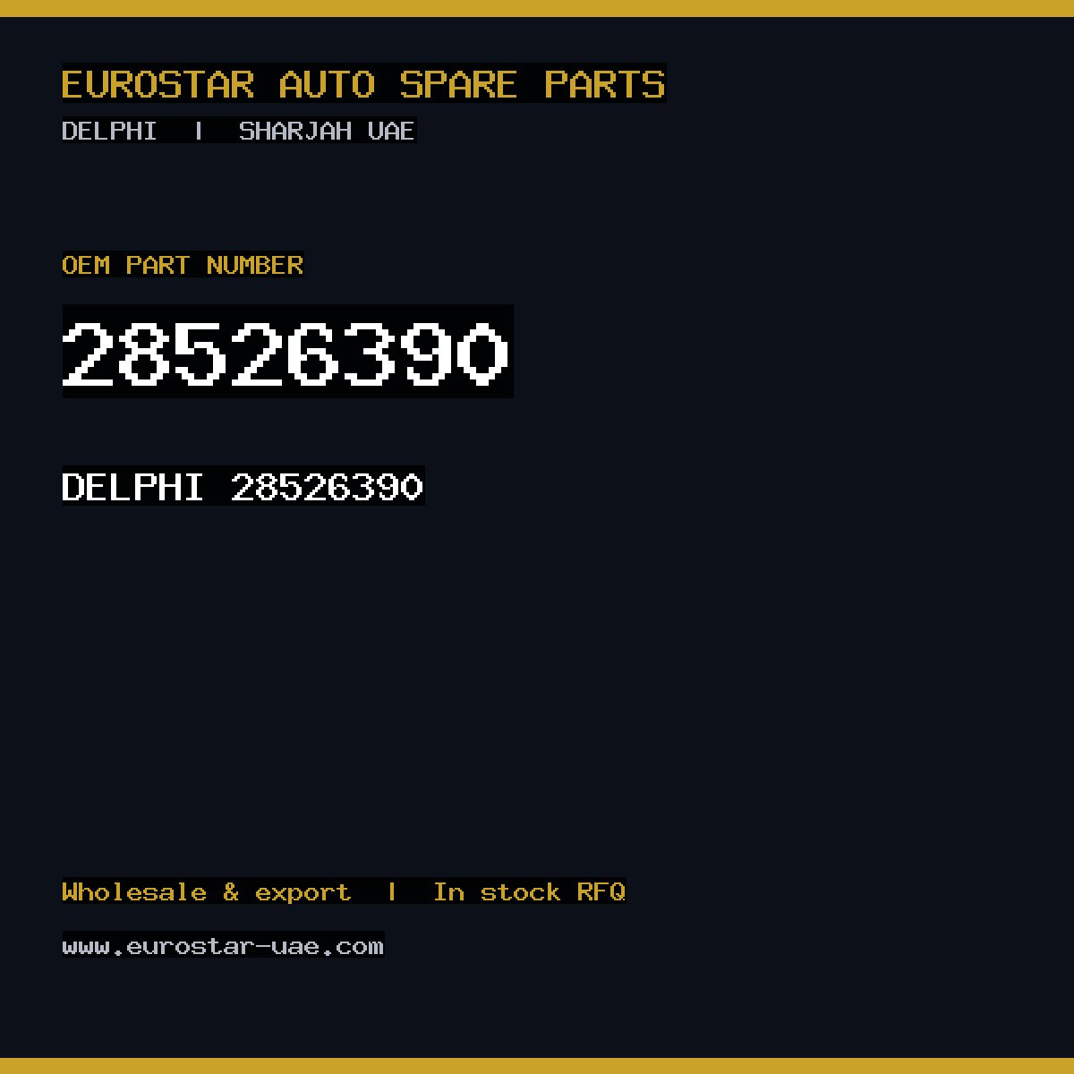 DELPHI 28526390