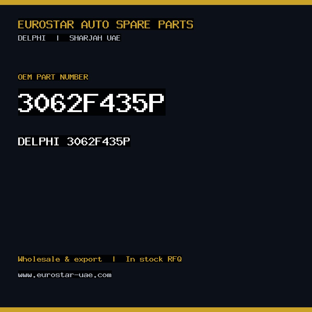 DELPHI 3062F435P