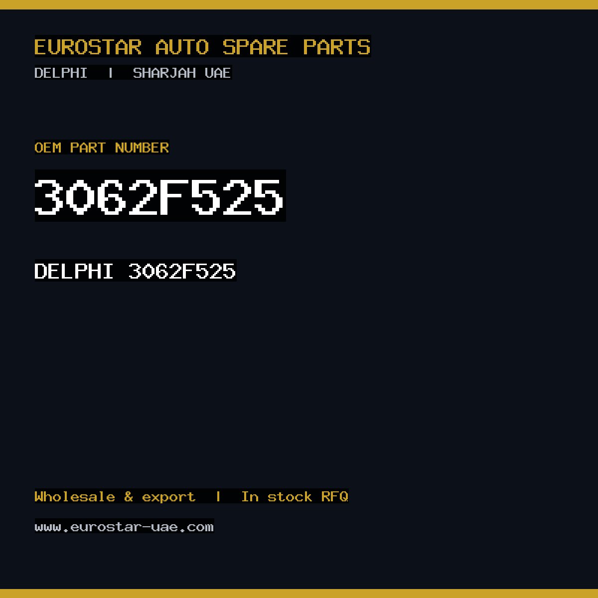 DELPHI 3062F525
