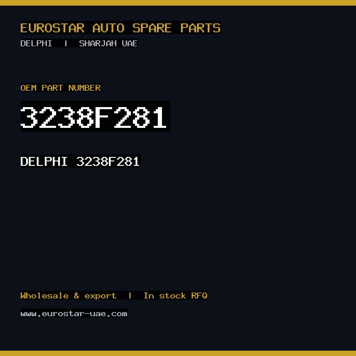 DELPHI 3238F281