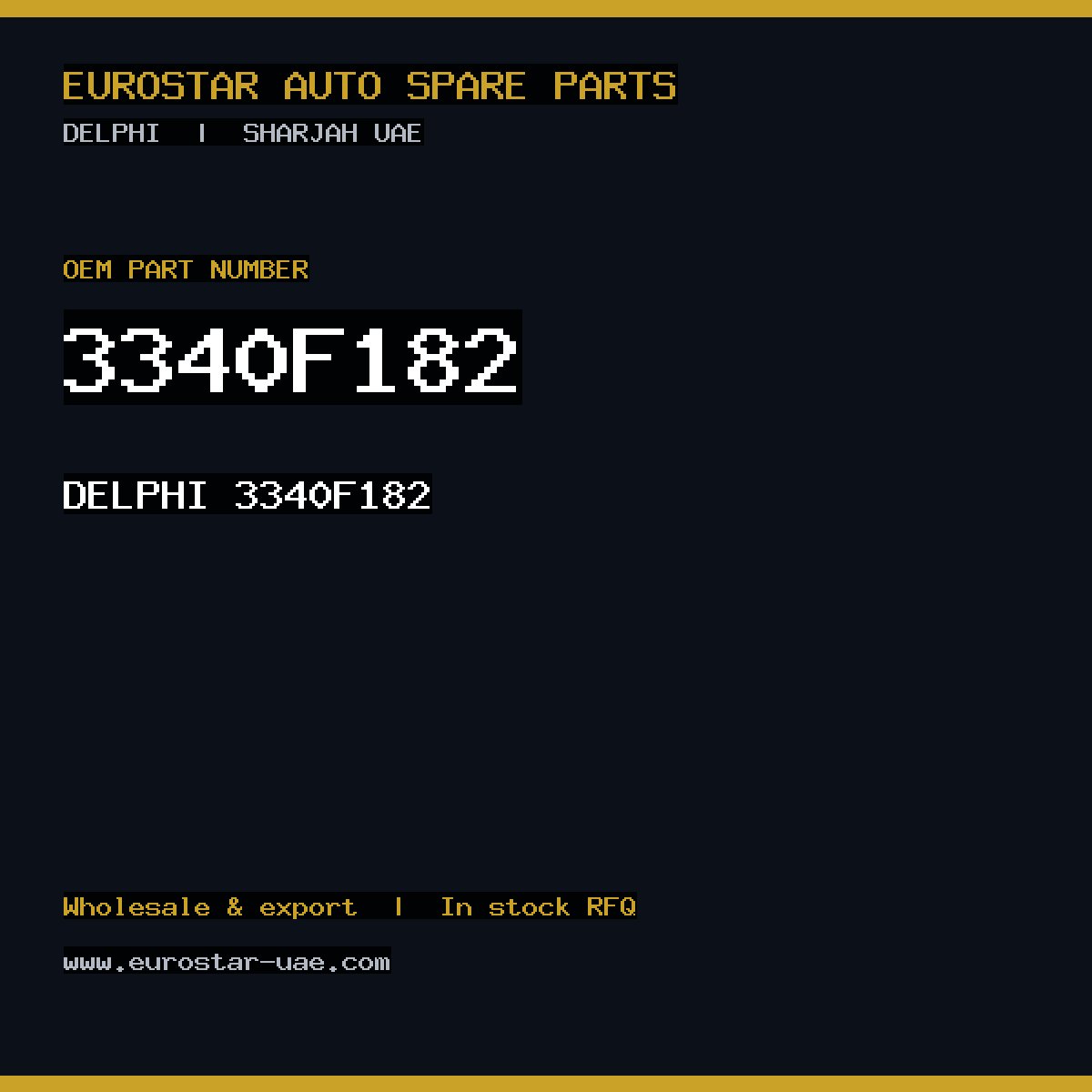 DELPHI 3340F182