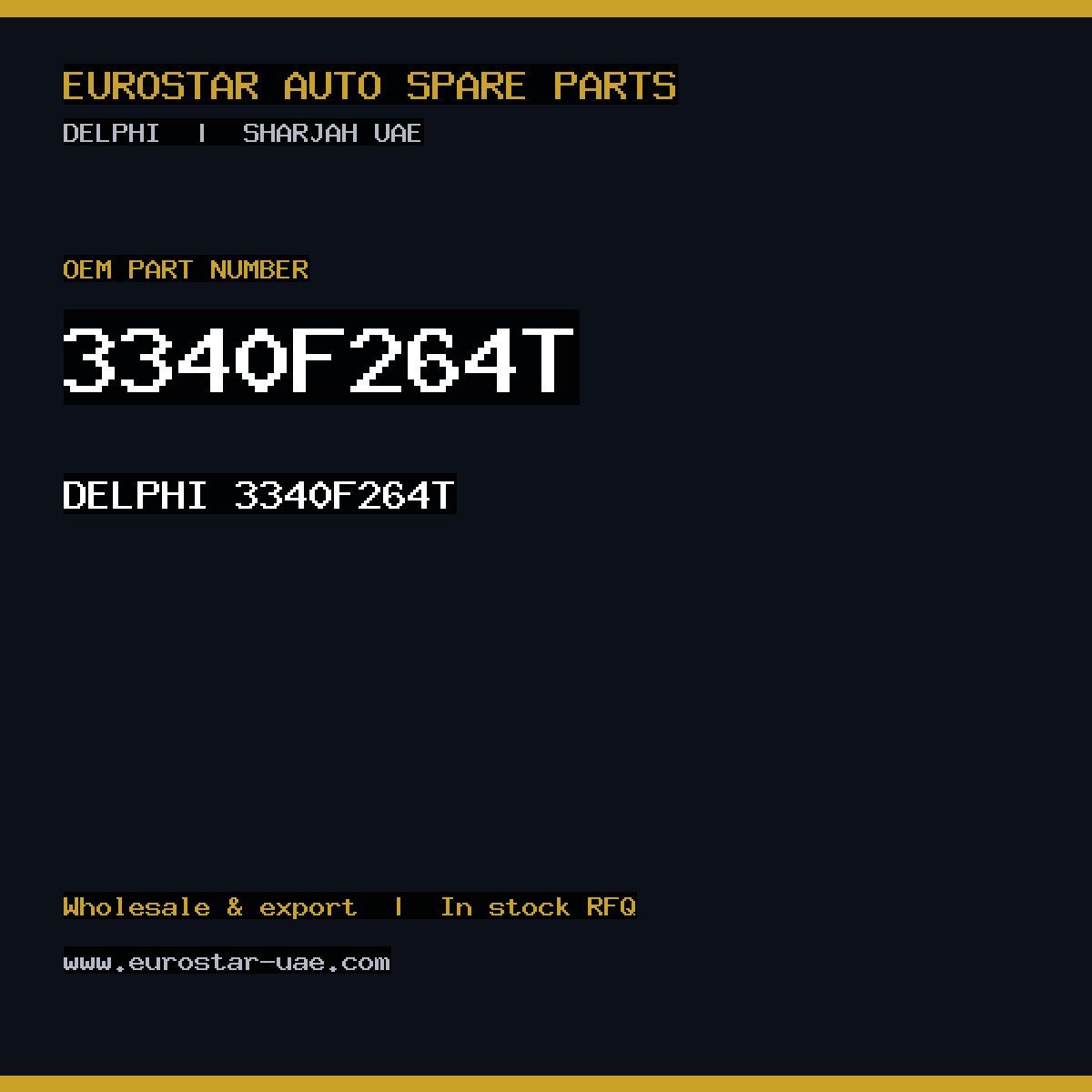 DELPHI 3340F264T