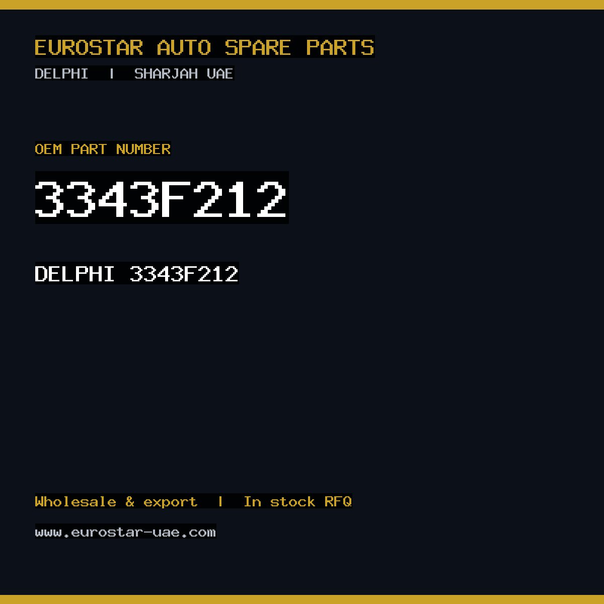 DELPHI 3343F212