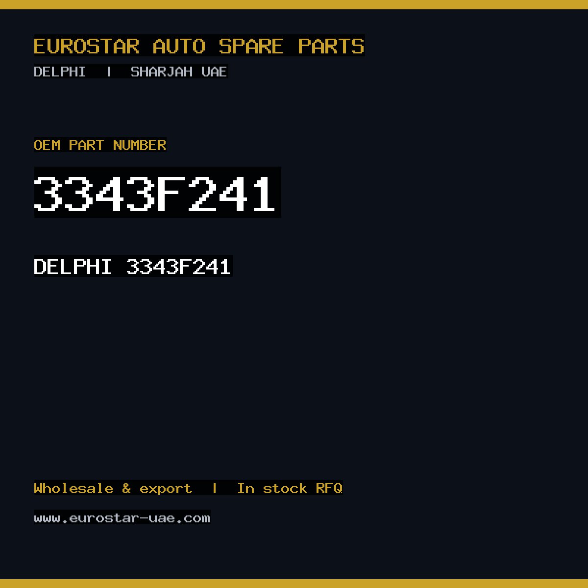 DELPHI 3343F241
