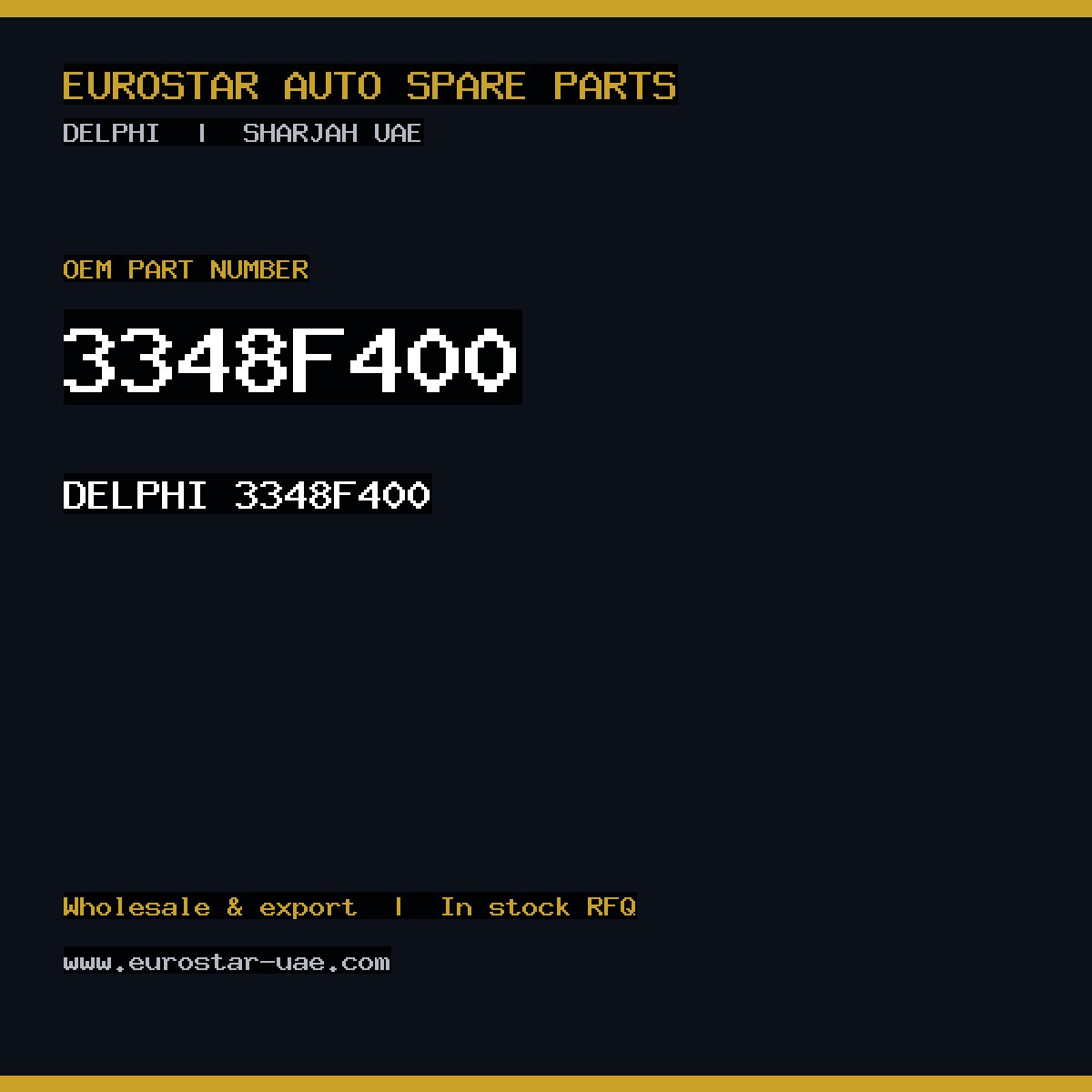 DELPHI 3348F400