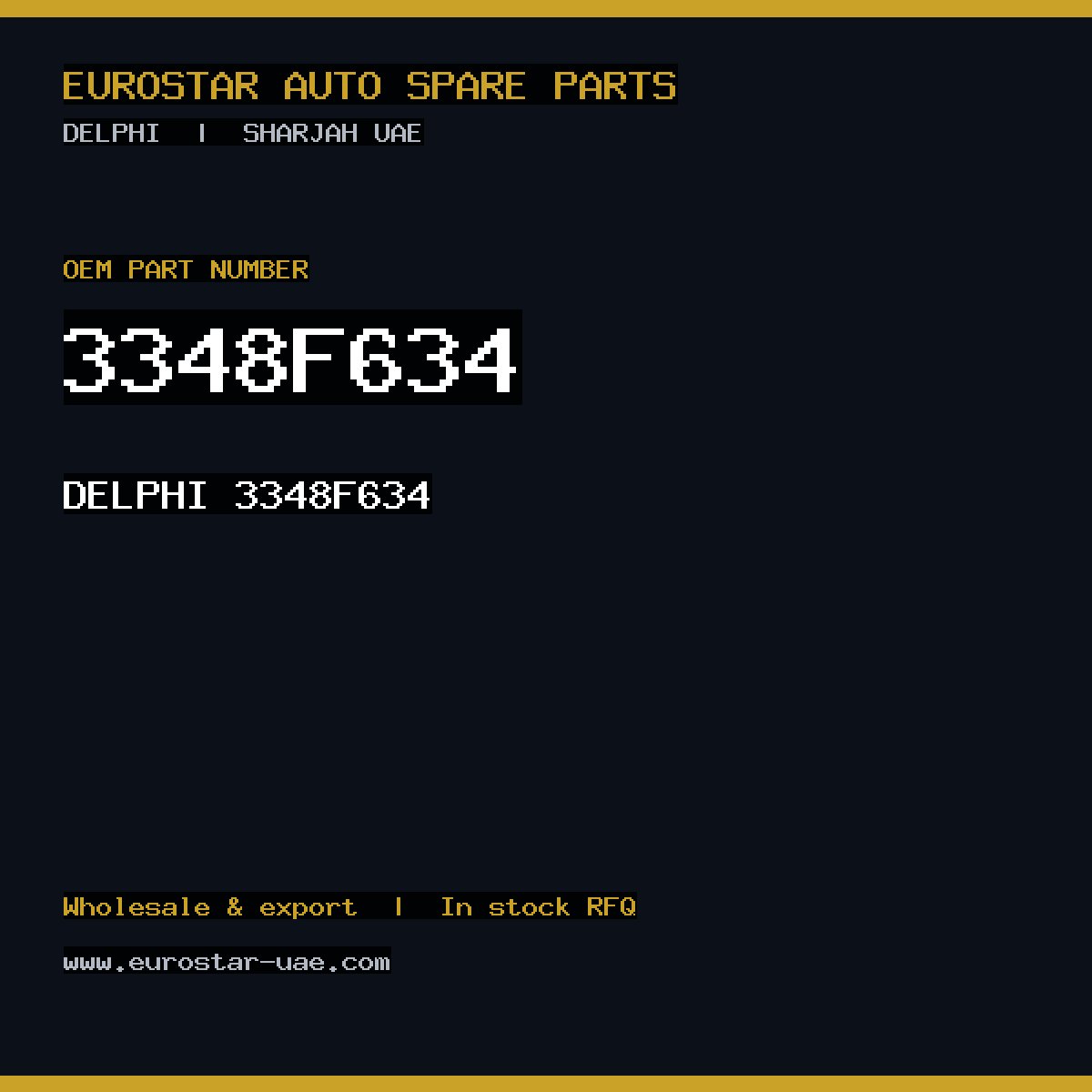 DELPHI 3348F634