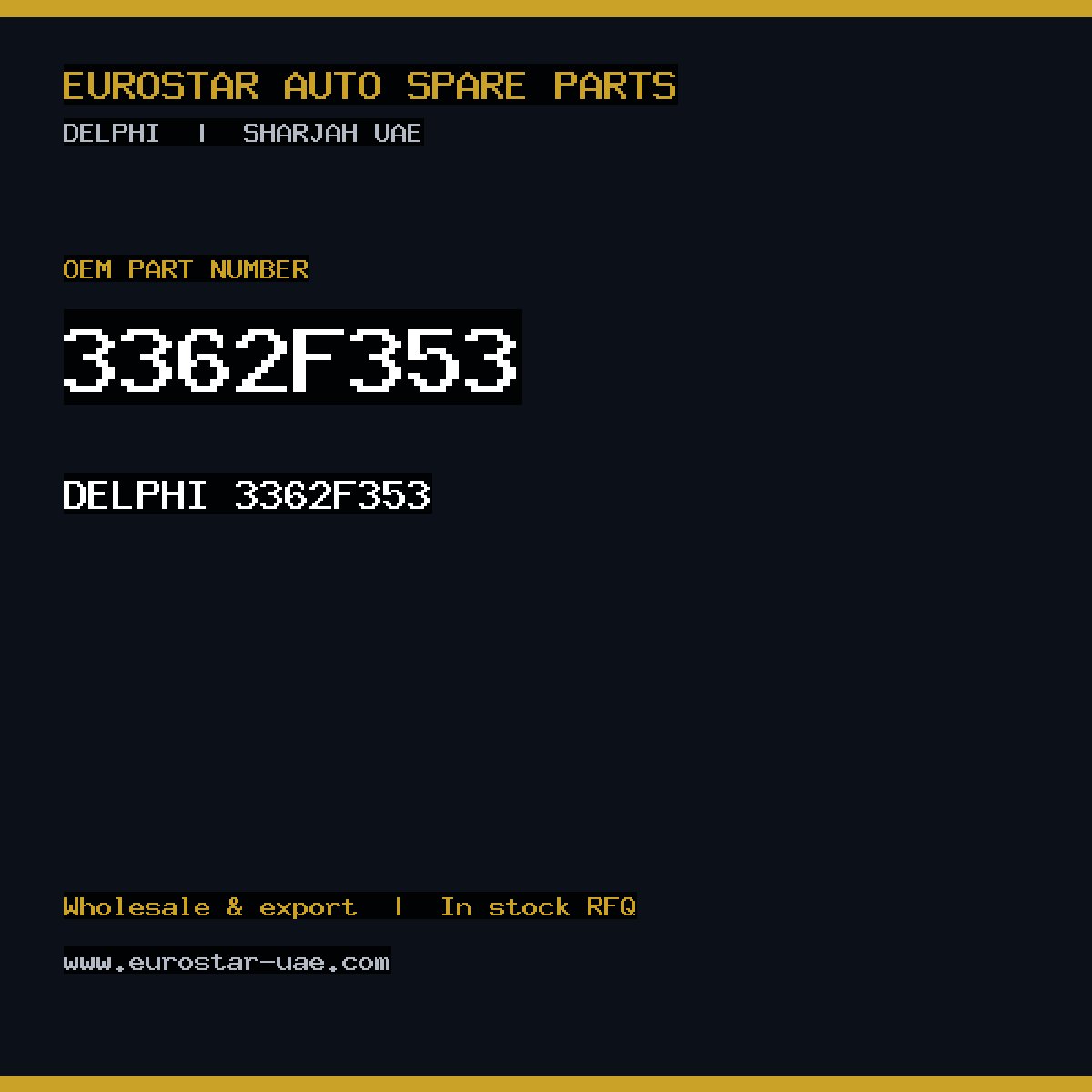 DELPHI 3362F353