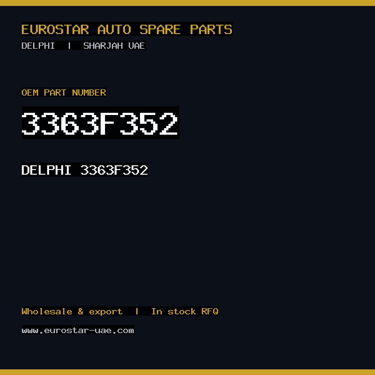 DELPHI 3363F352