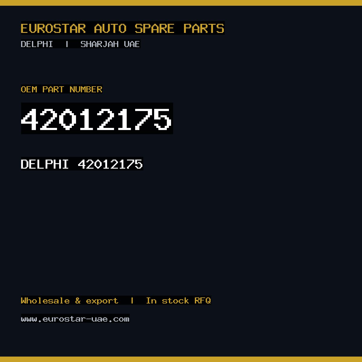 DELPHI 42012175