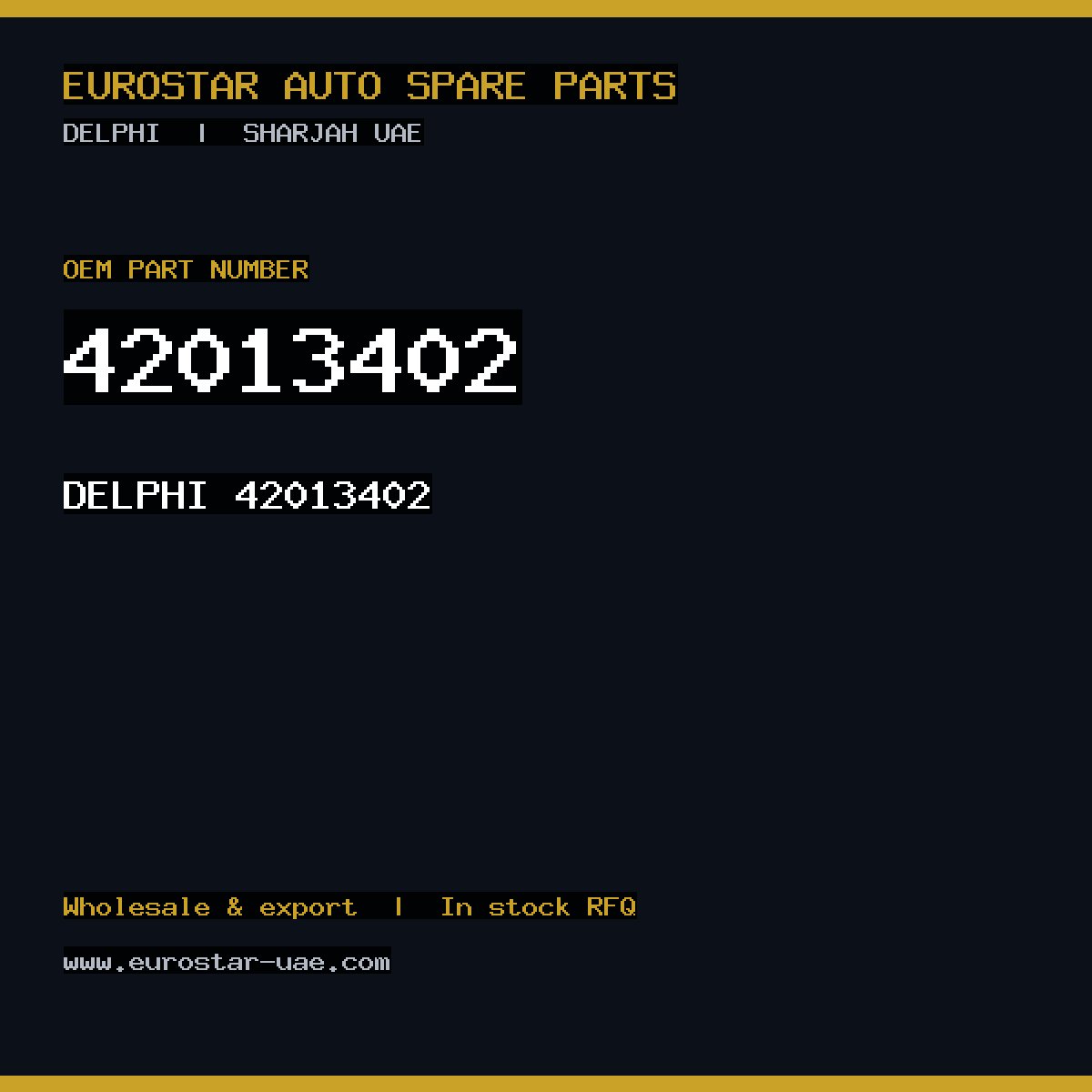 DELPHI 42013402