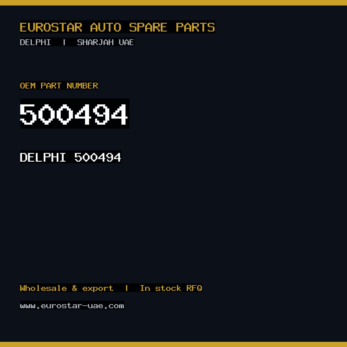 DELPHI 500494
