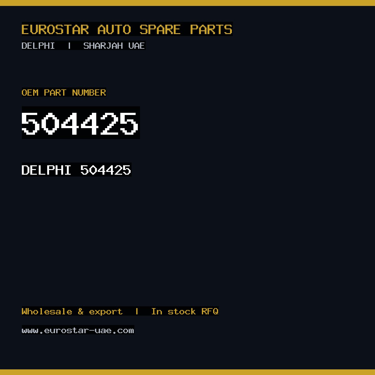 DELPHI 504425