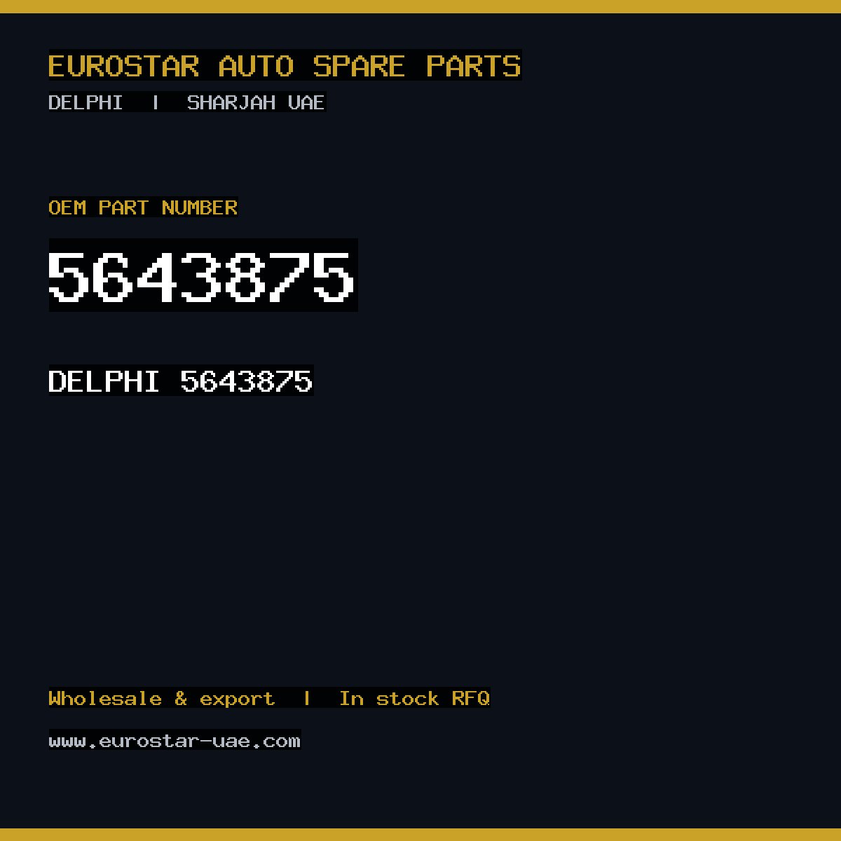 DELPHI 5643875