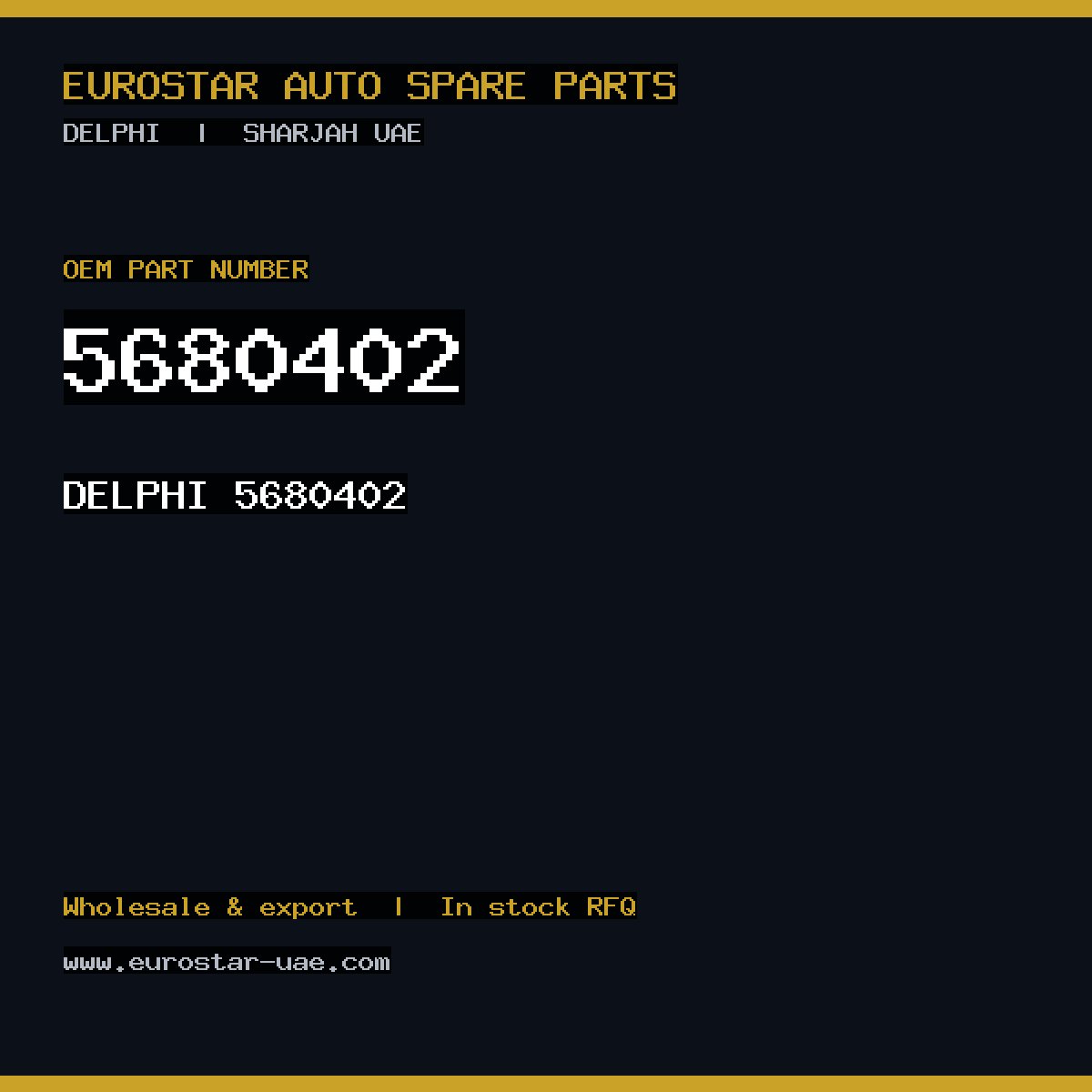 DELPHI 5680402