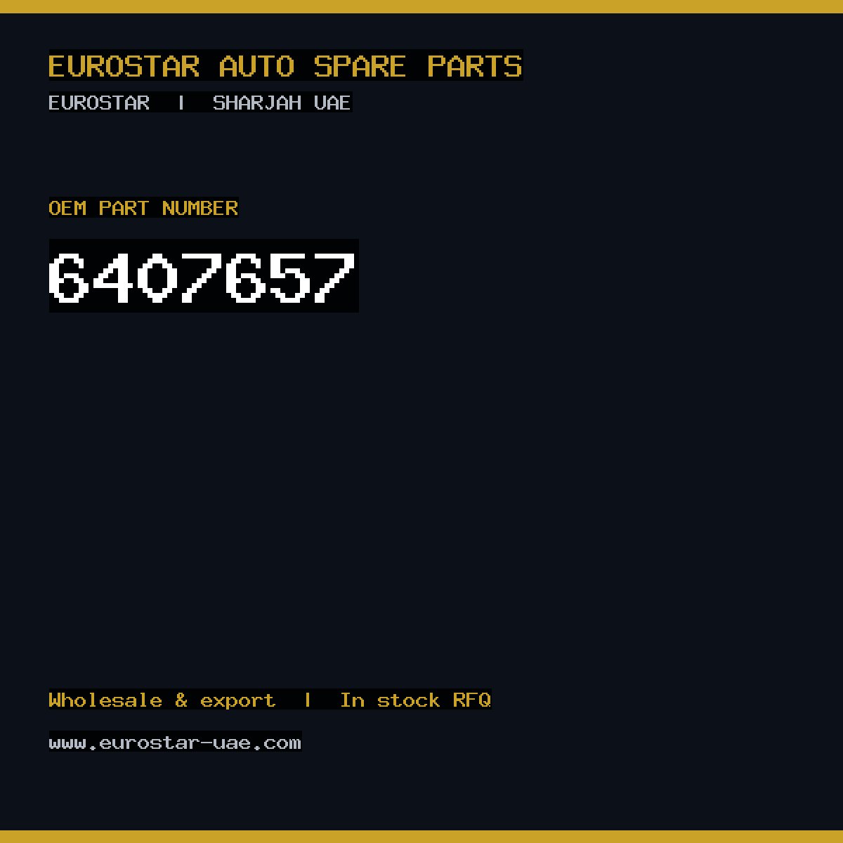 DELPHI 6407-657