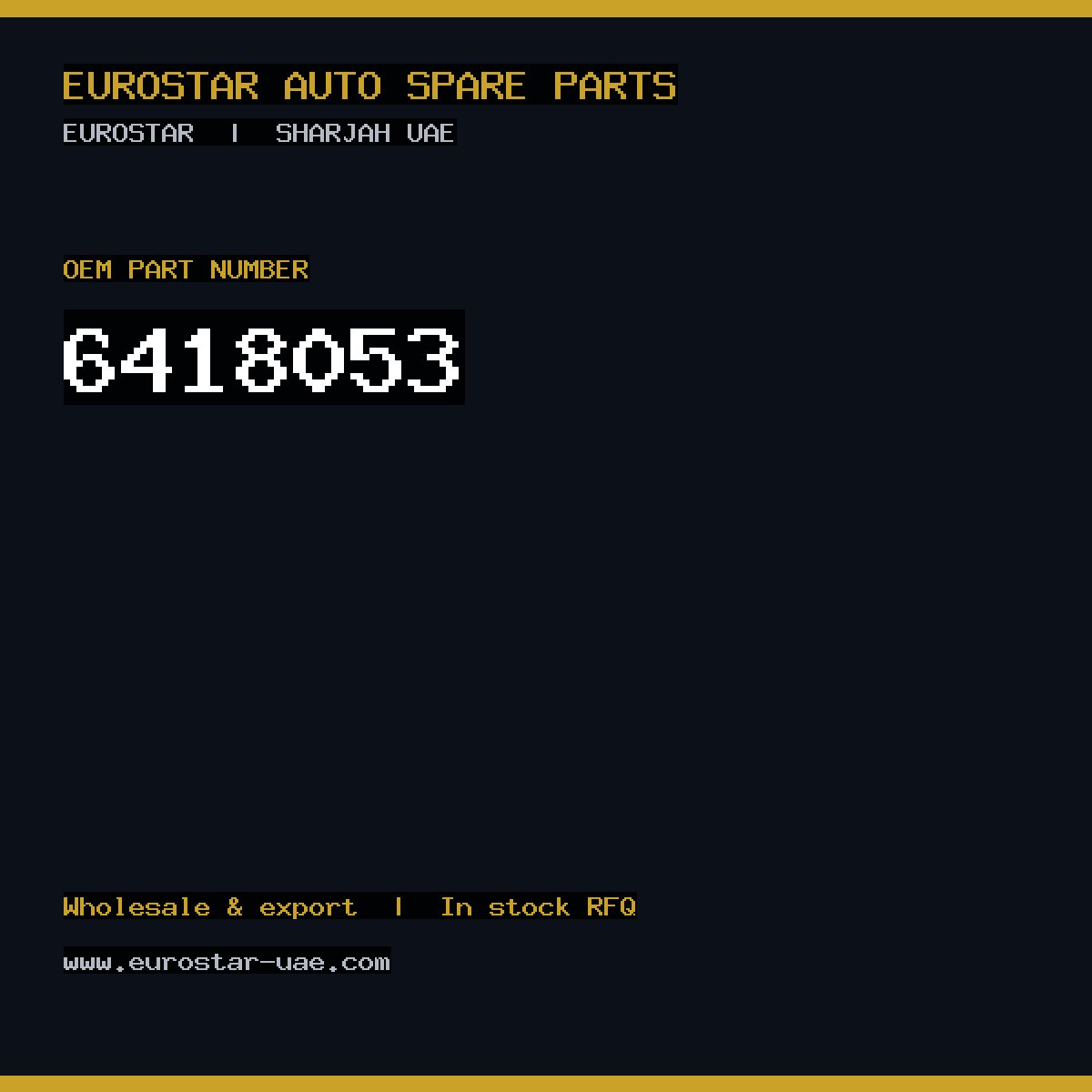 DELPHI 6418-053