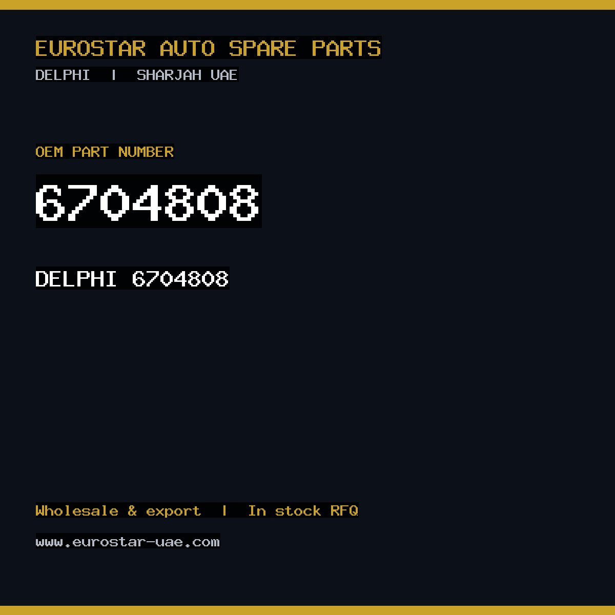 DELPHI 6704808