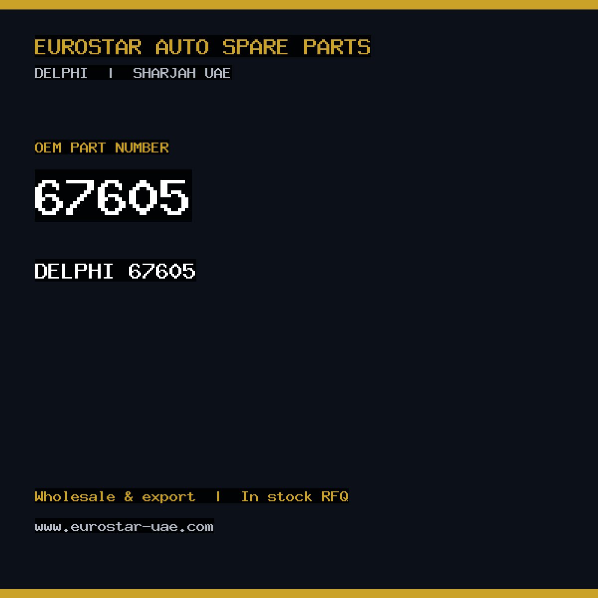 DELPHI 67605