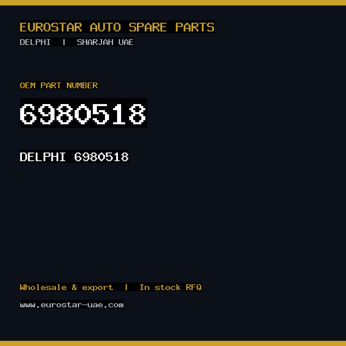 DELPHI 6980518