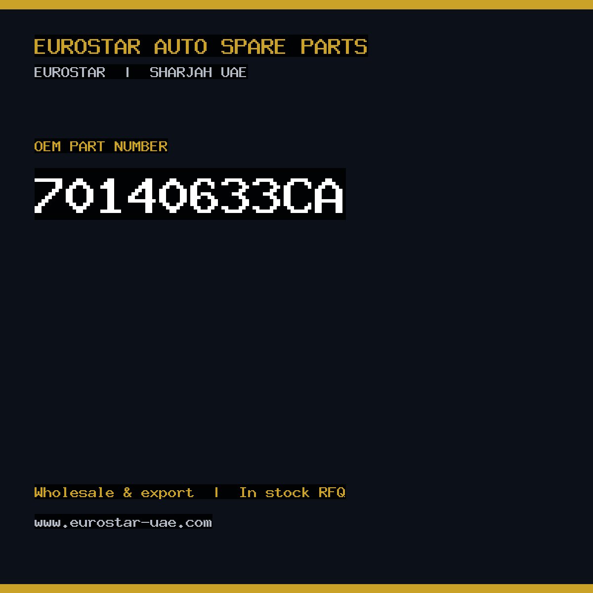 DELPHI 7014-0633CA