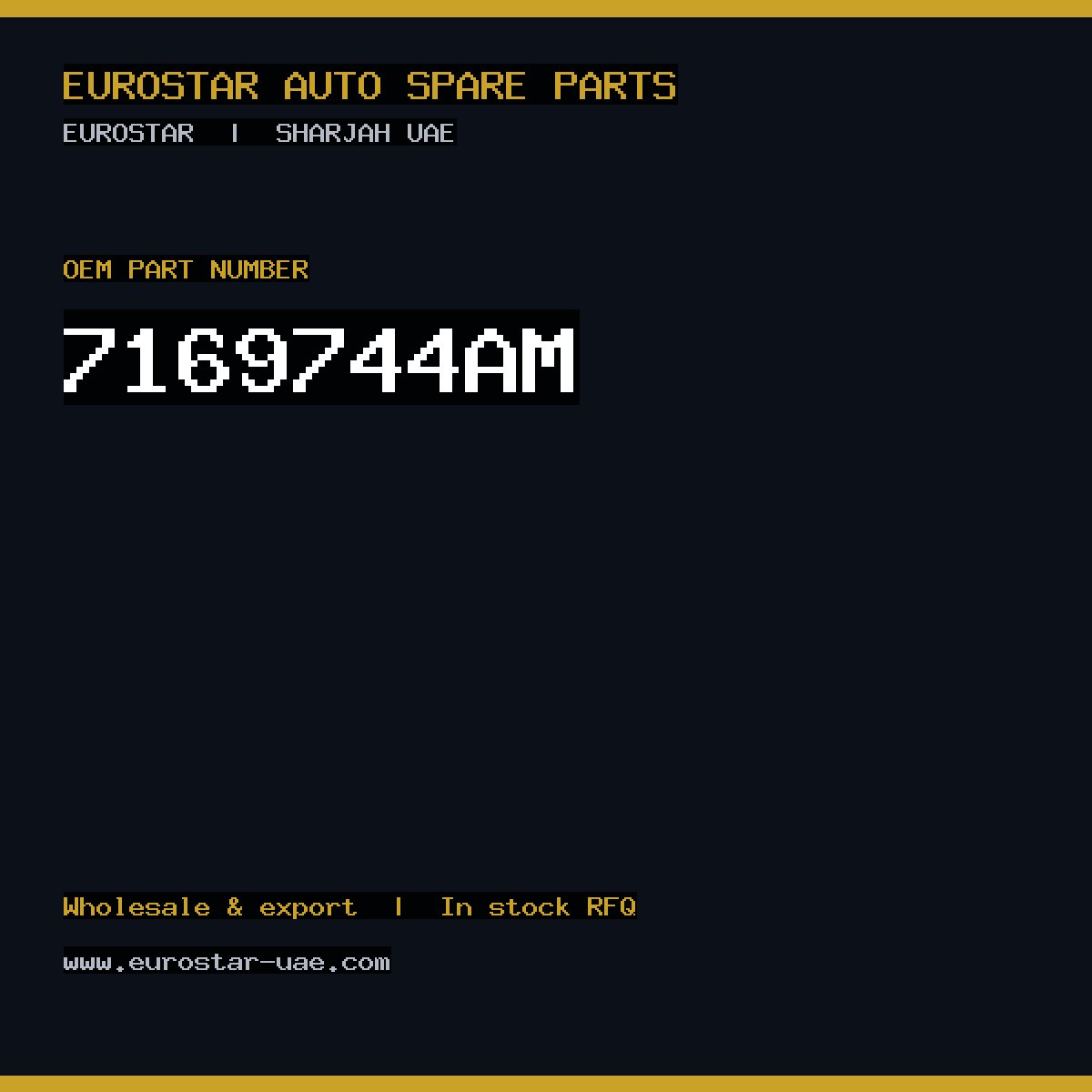 DELPHI 7169-744AM