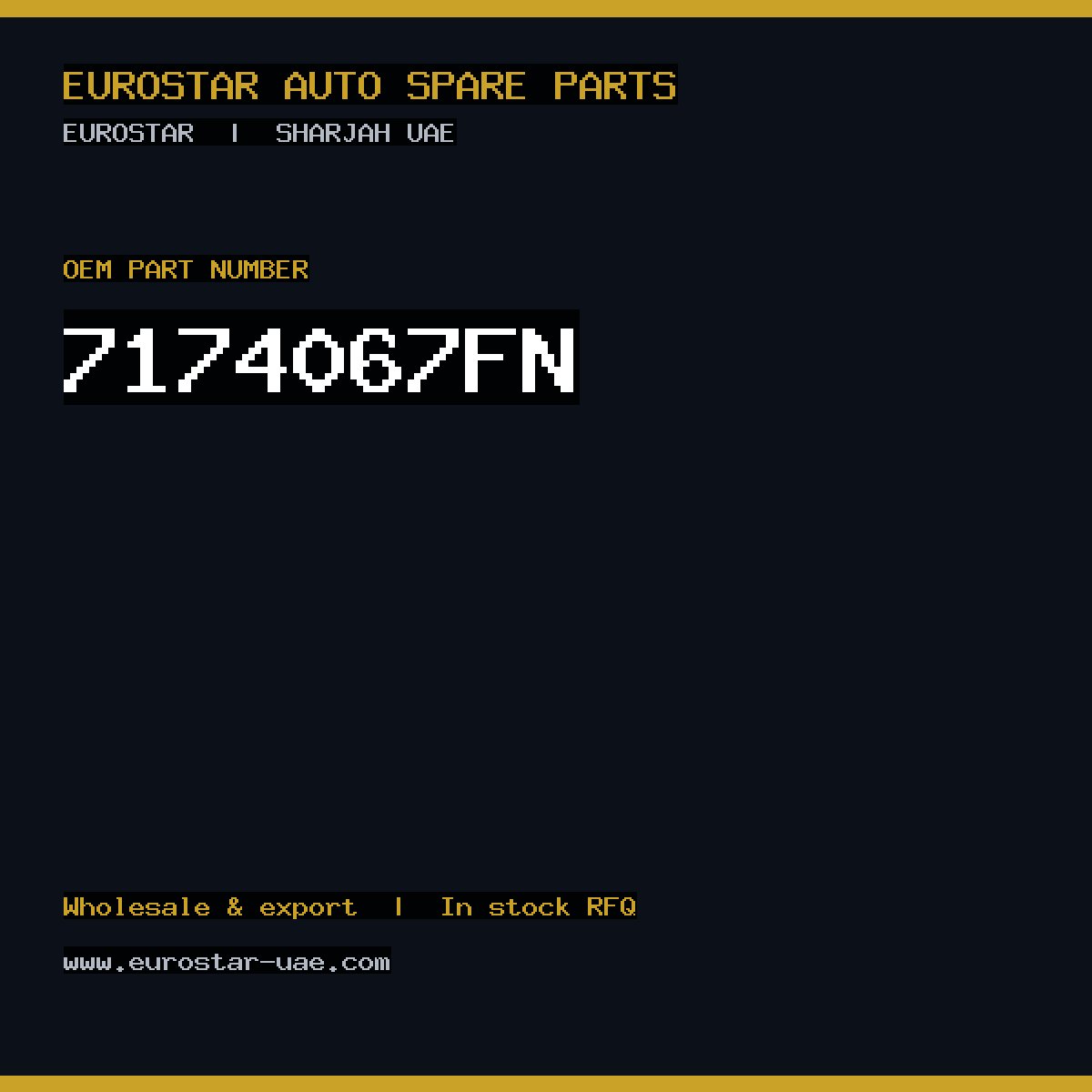 DELPHI 7174-067FN