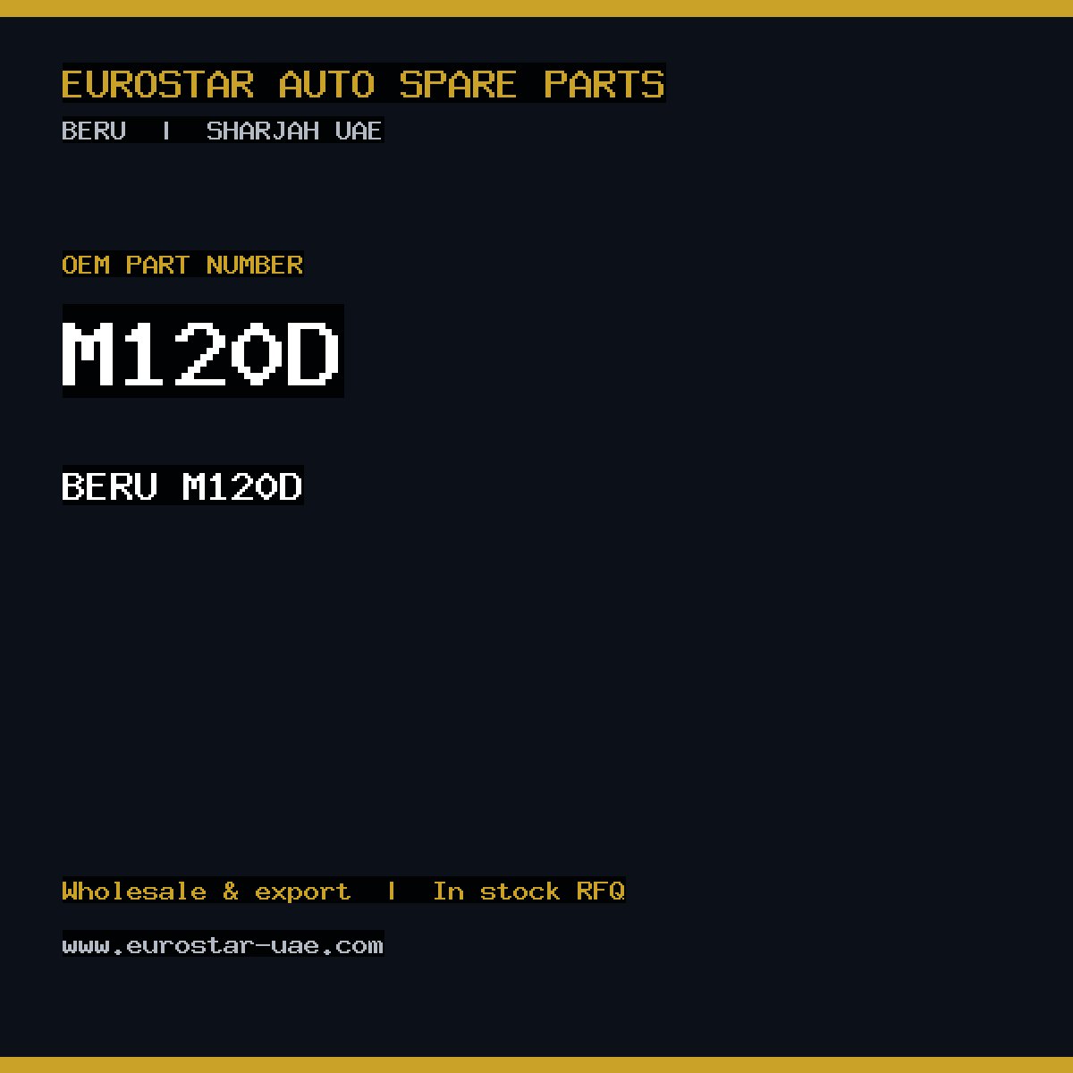 BERU M120D