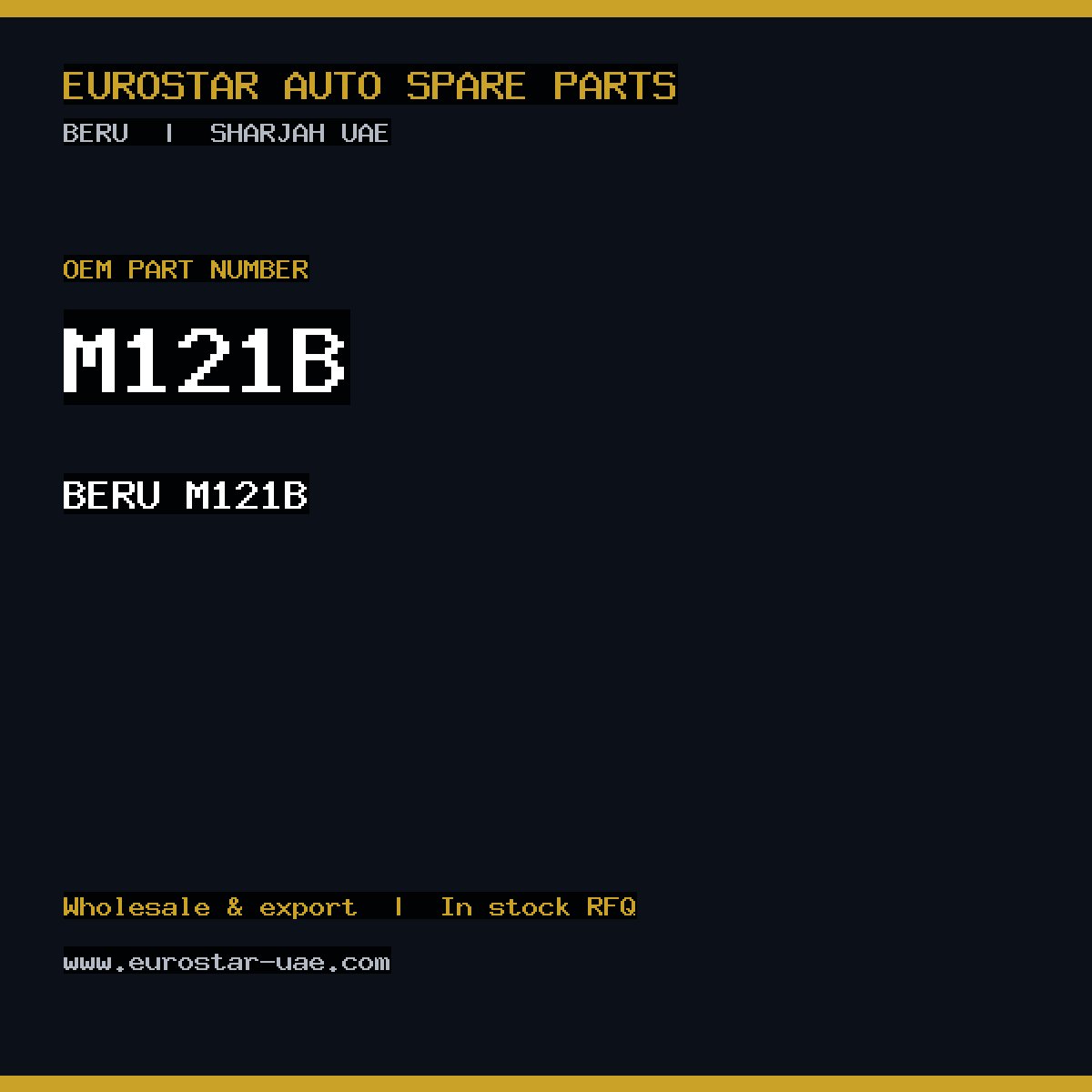 BERU M121B