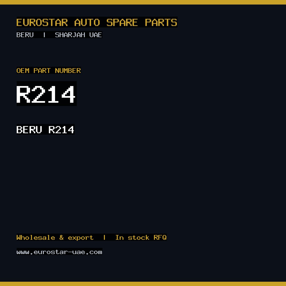 BERU R214