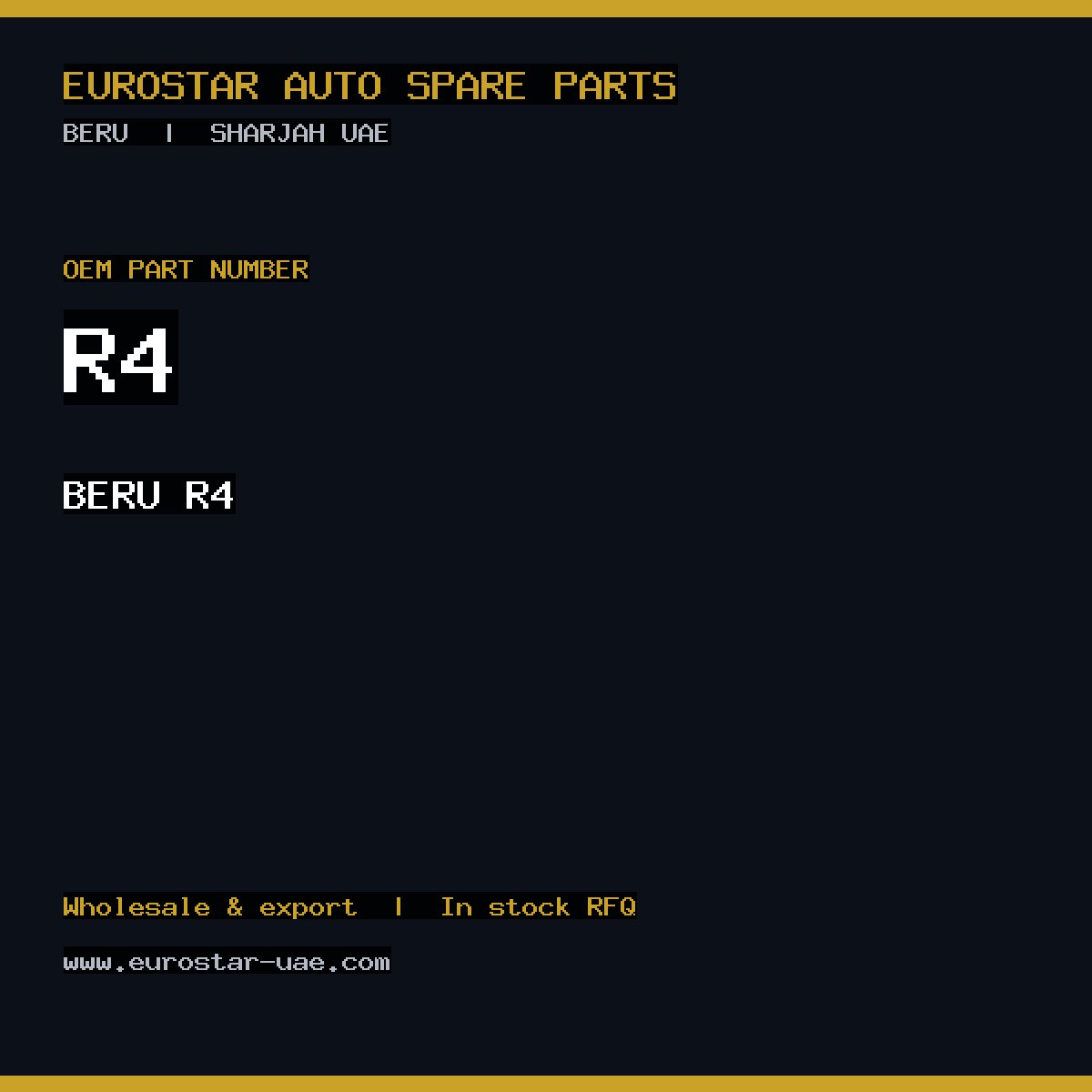 BERU R4