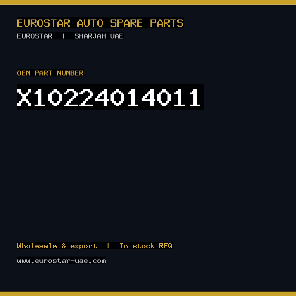 CONTINENTAL/VDO X10-224-014-011