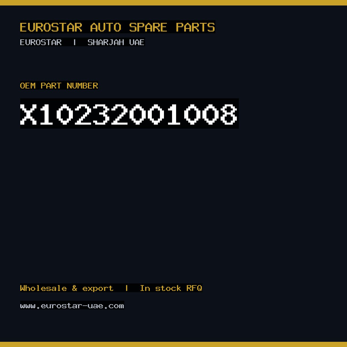 CONTINENTAL/VDO X10-232-001-008
