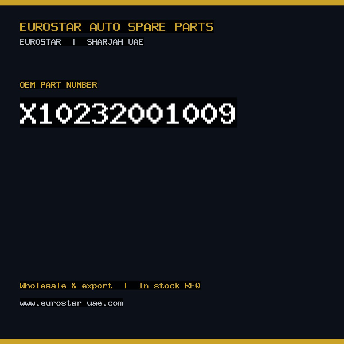 CONTINENTAL/VDO X10-232-001-009