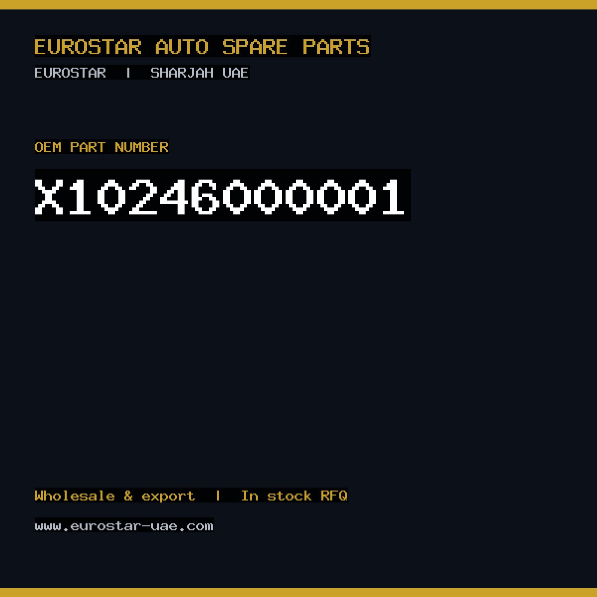 CONTINENTAL/VDO X10-246-000-001