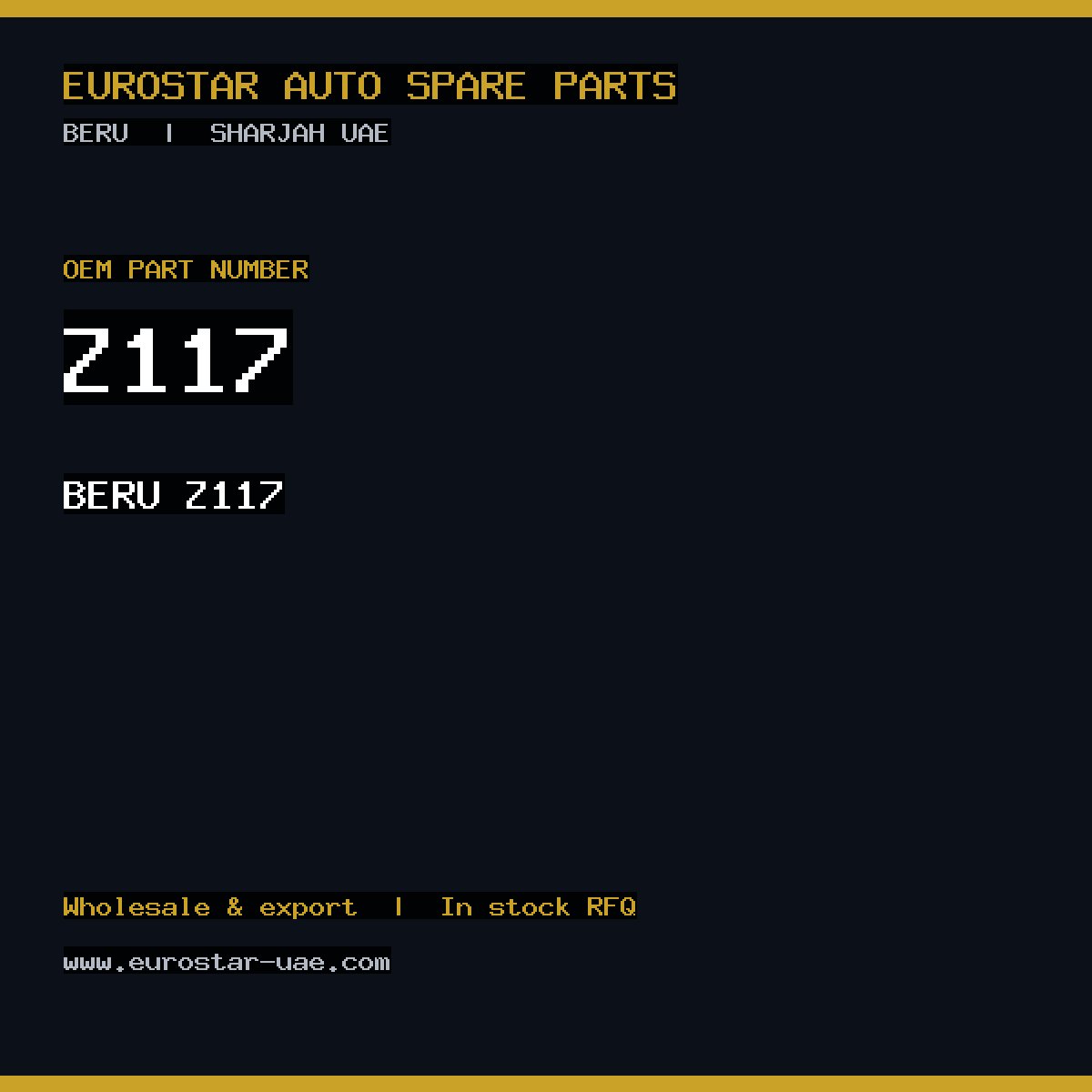 BERU Z117