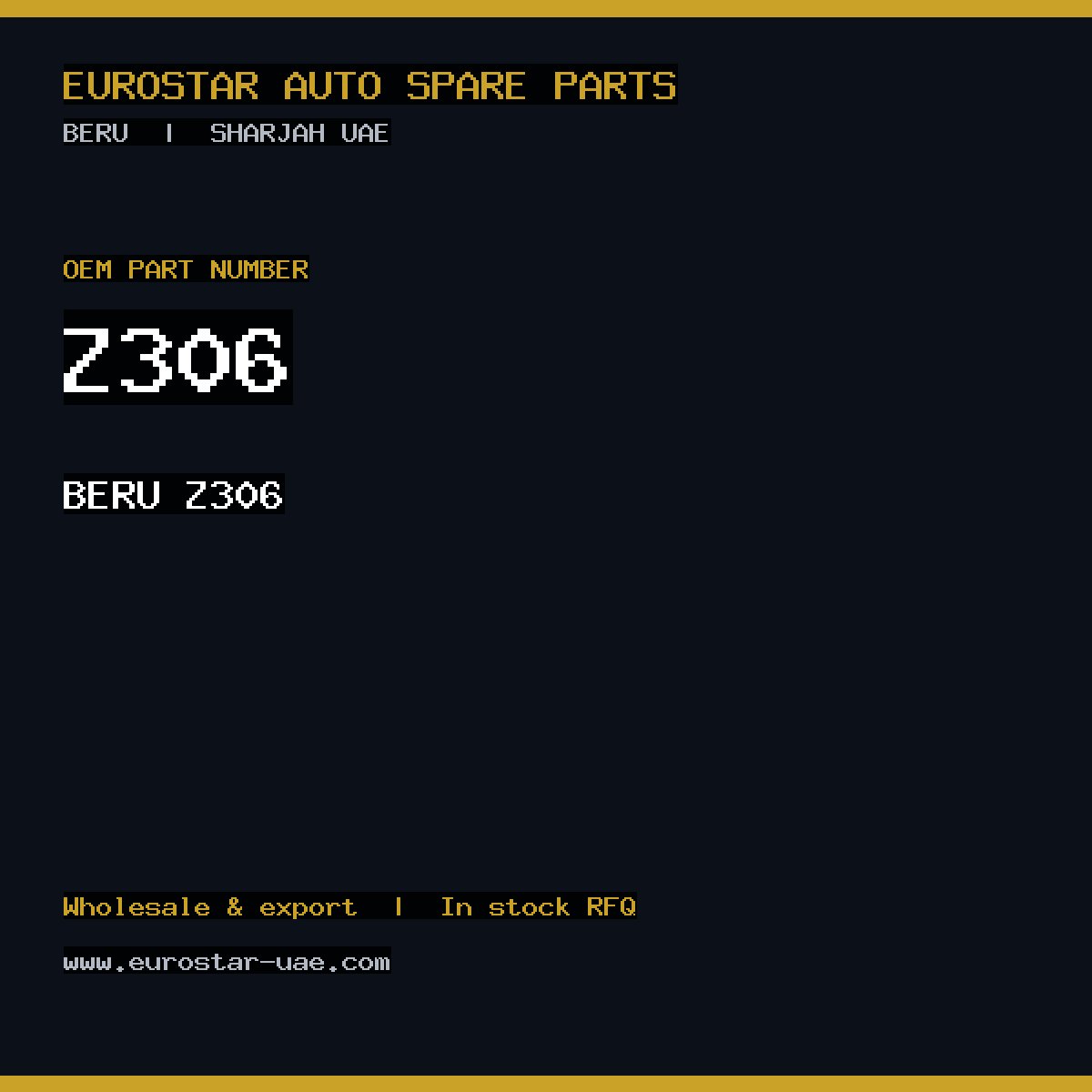 BERU Z306